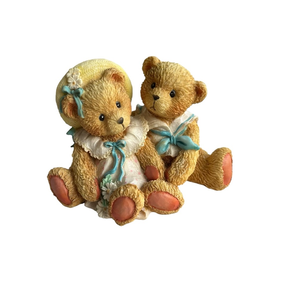 Cherished Teddies, Heidi And David “Special Friends” # 910708 Vintage 1992 Bears